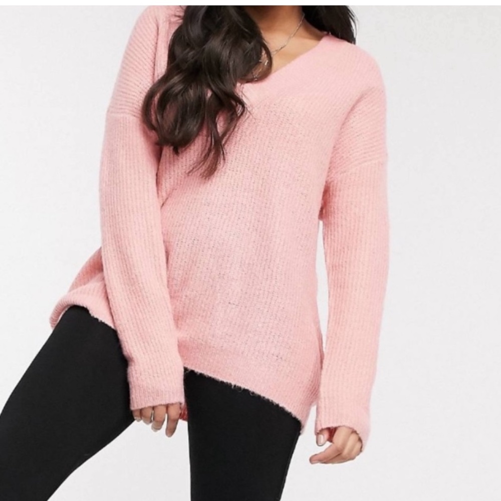 ASOS DREAM PINK SWEATSHIRT - Picture 1 of 1